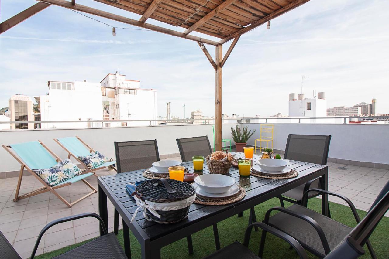 Apartment Center Flat Terrace & Parking Málaga